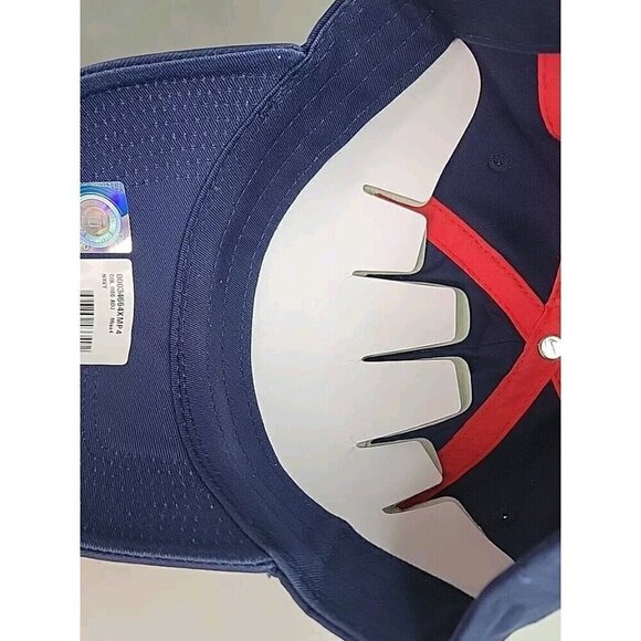 Ole Miss Football Nike Hat NEW Blue strapback cap - Picture 7 of 8